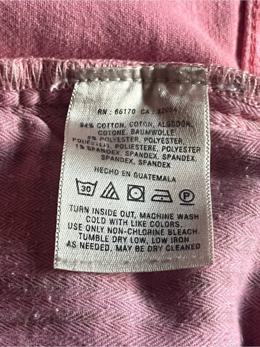 Anthropologie Denim Pilcro and Letterpress cuffed shorts in Pink 27